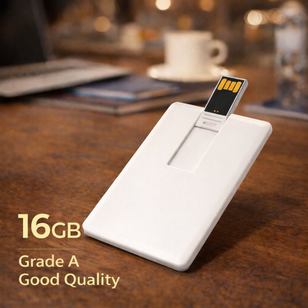 USB Flashdisk Kartu 16 GB Blank Card