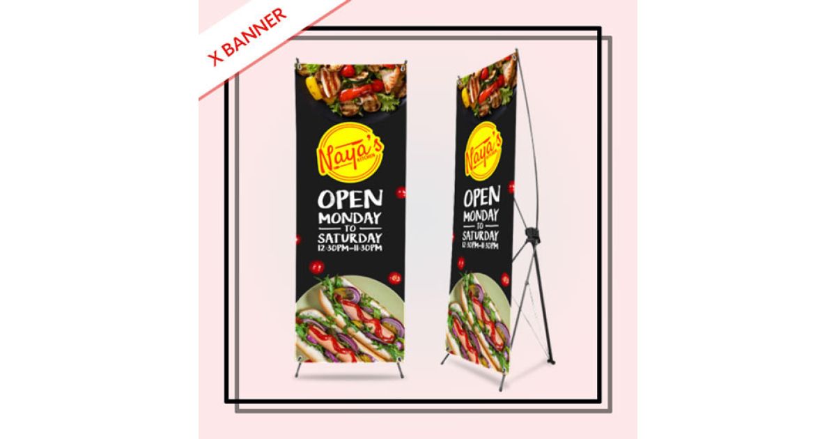 Y | X Banner 60x160cm Albatros Laminating Glossy