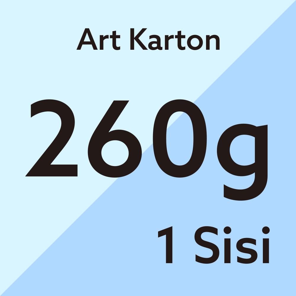 Cetak Digital 32x65 cm 1 Sisi Art Carton 260g